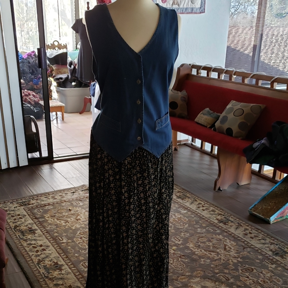 One piece vtg. levi dress sleeveless